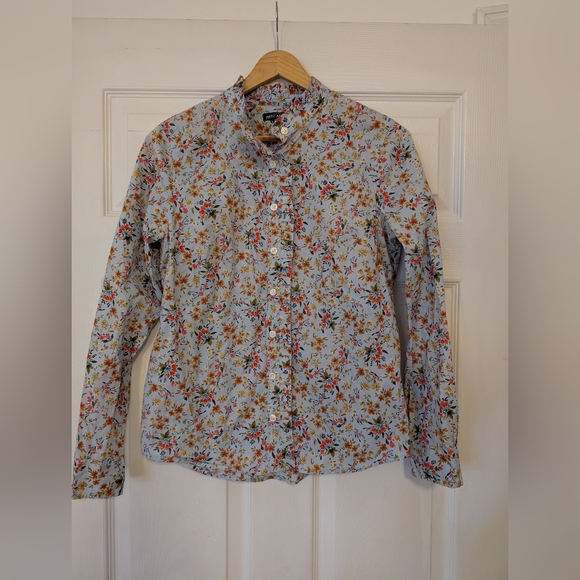 J. Crew Tops - J. Crew Meechantile Women's Floral Button Down Shirt - Multicolor Size X Small
